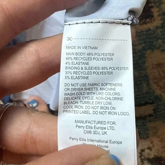 New Blue Swing Tech Callaway Men's Blue Performance Golf Shirt - Picture 4 of 7